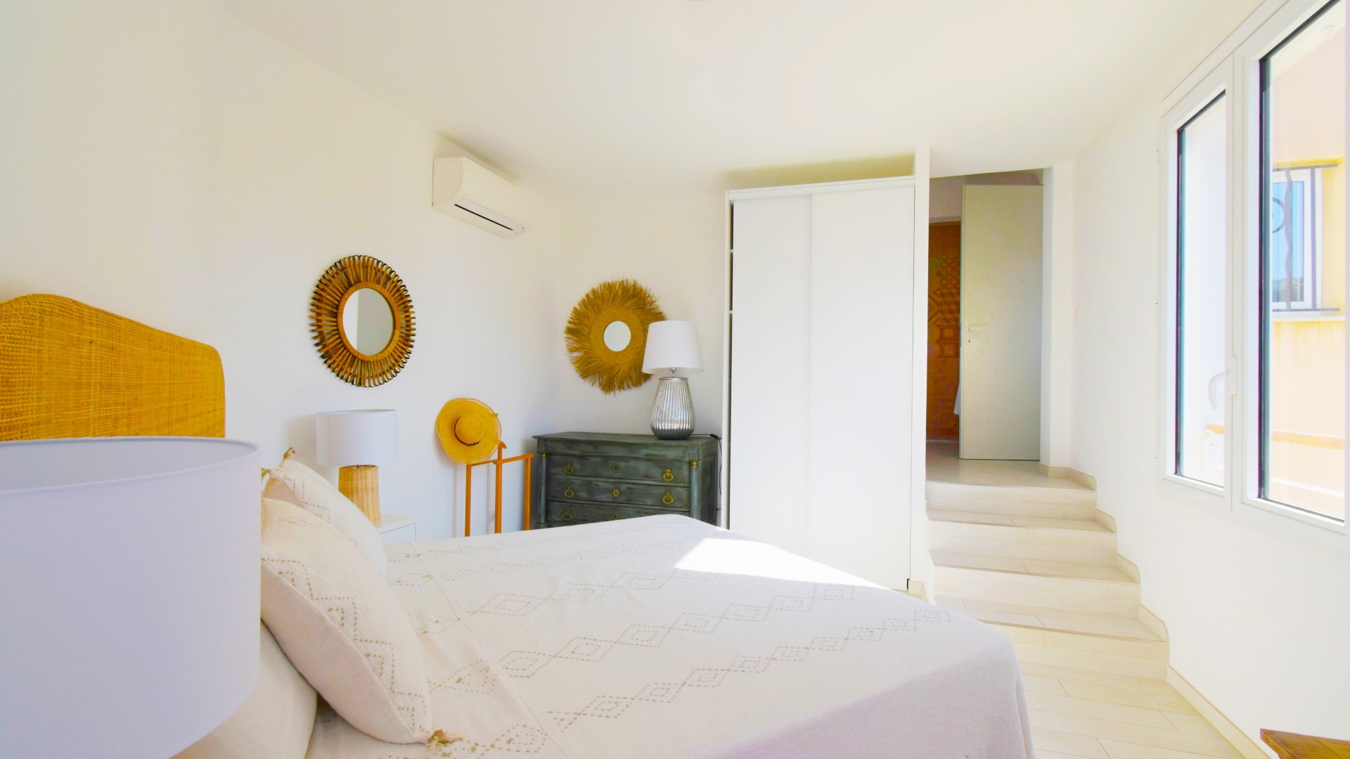 Bedroom #2 | Villa Les Deux Palmes - Les Issambres - Côte D'Azur - For Rent - For Sale